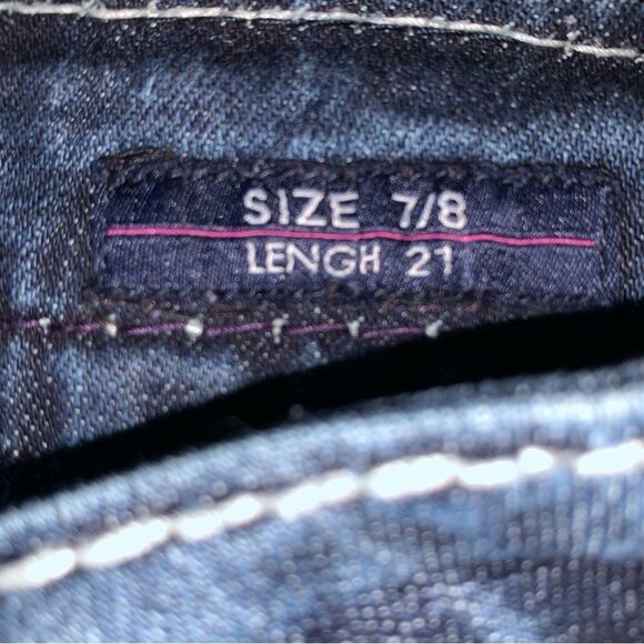 Vigoss Dublin Capri jeans Denim 7 / 8 Length 21 - Picture 7 of 14